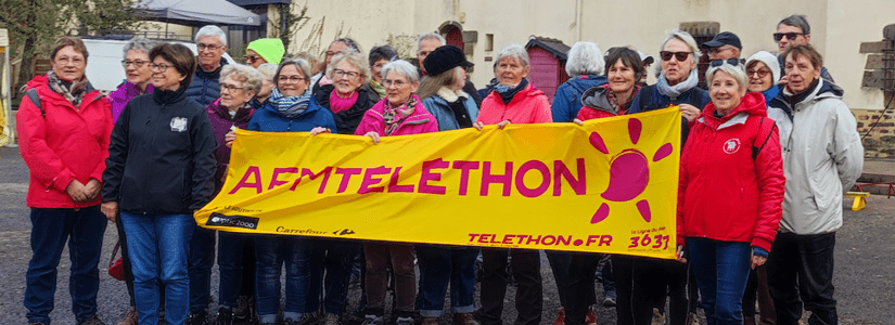Le HAC CYCLOS présent au Téléthon 2025 de l'Hermitage